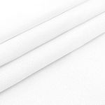 Handi Stitch White Cross Stitch Fabric (18 Count) - 1 x 1.5m / 40 x 60 inches - Classic Reserve Aida Cotton Cloth- Big Size Linen for Needlework, Machine Embroidery, DIY Craft & Rug Punch