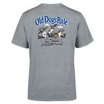 OLD GUYS RULE Old Dogs Rule T-Shirt (Sport Grey) (XL)