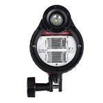 Seafrogs ST-100 Pro Waterproof Flash Strobe 5500K for Sony Canon Fujifilm Nikon Underwater Camera Housings Diving Case