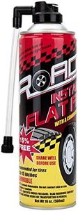 Road Instant Fixes Flat Tire Easy Hose Tire Inflator Air Filler Sealant 16oz (1 Pack)