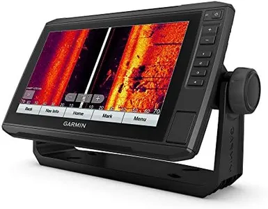 "Garmin ECHOMAP UHD 93sv with GT56UHD-TM Transducer, 9"" Keyed-Assist Touchscreen Chartplotter with U.S. LakeVü g3 and Added High-Def Scanning Sonar" (010-02523-01)