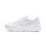 PUMA Women Cilia Sneakers, Puma White-Gray Violet-Puma Silver, 6 UK