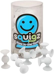 NEW Squigz Glow-in-the-Dark Squigz Suction Building Toy - 24 Piece Set