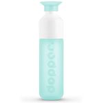 Dopper Original drinking bottle Polar Blue 450ml - BPA-free bottle, leak-proof, reusable, slim, lightweight - water bottle for sports, fitness, school, outdoor & office