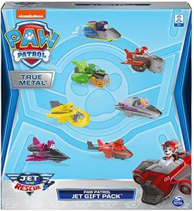 PAW Patrol, True Metal Jet to The Rescue Gift Pack with 7 Collectible Die-Cast Vehicles, 1:55 Scale, Amazon Exclusive