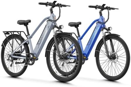 Aipas C1/C2 Electric Bike for Adults, 1100W Peak Motor, 62-Mile Range Ebike