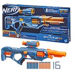 NERF Elite 2.0 Eaglepoint RD-8 Blaster - 8-Dart Drum, Detachable Scope and Barrel, 16 Official Elite Darts, Bolt Action