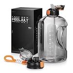 Feeljuly 1 Gallon Water Bottle with