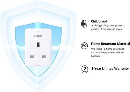 Tapo Smart WiFi Plug 4-Pack – Remote Control, Energy Monitoring