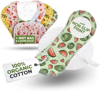 Non-Slip Reusable Panty Liners for Teen Girls (Small, 7-Pack); High-Temp Washable Organic Cotton Cloth Liners; Stay Fresh & Dry, Ultra-Thin, 100% Breathable, for Daily Vaginal Discharge Only (No PUL)