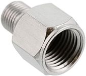 Master Airbrush Brand 1/4" BSP Female to 1/8" BSP Male Fitting Conversion Adapter Bushing, Connector for Airbrush Hoses and Compressors