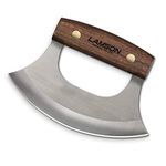 Lamson 34270 6" Ulu Knife, Walnut