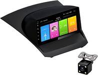 Android 12 Ultra-Thin Mainframe Car Stereo for Ford Fiesta 2009-2017 GPS Navigation 9 Inch Touch Screen MP5 Multimedia Player Radio Satellite Receiver Support WIFI Bluetooth FM RDS SWC USB Mirror link