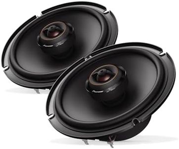 PIONEER TS-D65F 2-Way Car Audio Speakers, Full Range, Clear Sound Quality, Easy Installation and Enhanced Bass Response, 6.5” Speakers