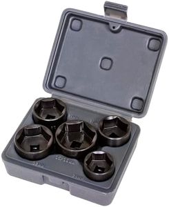 Lisle 13300 5-Piece Filter Socket Set