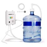 YUEWO Bottle Water Dispenser Pump System Water Dispensing System 220V AC 6m UK Plug with One Inlet Compatible Use with Coffee/Tea Machines, Water Dispensers, Ice Makers, Refrigerators