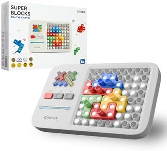 GiiKER Super Blocks Pattern Matching Puzzle Games, Original 1000+ Challenges Brain Teaser Toys for Kids & Teens, Easter Basket Stuffers Birthday Gifts for Boys Girls, Travel Games for Road Trips