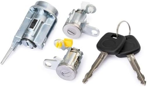 FANHAY 6905135070 69005-35840 Ignition Switch Door Lock Cylinder with Keys for Toyota Tacoma 1999-2004
