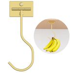 folding banana hook gold