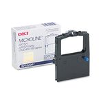 Oki Black Ribbon Cartridge -Black -Dot Matrix -3 Million Characters -1 Each -Retail