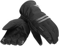 Dainese Plaza 3 D-Dry Gloves, Waterproof Winter Motorbike Gloves, Men, Black/Anthracite, M