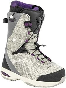 Nitro Snowboards Women's Ronda TLS '23 Lightweight Snowboard Shoes Snowboard Boot with Quick Lacing System Allround Freestyle Freeride Softboot Warm Boots Split Board Boot Women