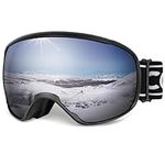 COOLOO Ski Goggles, OTG Snow Goggle