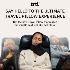 trtl Neck Support Travel Pillow – Black