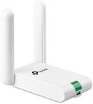 TP-Link 300Mbps High Gain Wireless USB Adapter, 11N Speed, Boost Wi-Fi Coverage, Dual External Antennas, 1.5m USB Cable, Easy Setup & Use, Desktop-style Design, WPS Security (TL-WN822N)