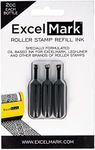 ExcelMark Rolling Identity Theft Guard Stamp (Refill Ink Set)