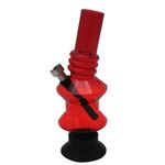 Metier Acrylic Bong (8 inch, Red)