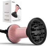 WUFAYHD Diffuser Hair Dryer for Curly Hair: Professional 2 in 1 Diffuser & Hair Dryers with Ionic & Ceramic Technology for Wavy Hair Enhances Curls and Waves While Reducing Frizz, Gifts for Women