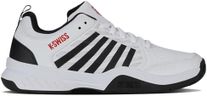 K-Swiss Men's Court Express 2 Tennis Shoe, White/Black/Mars Red, 10.5 M
