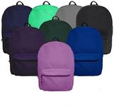 Wholesale 15" Backpacks in Assorted Colors - Case of 24