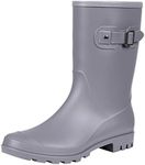 Evshine Women's Mid Calf Rain Boots