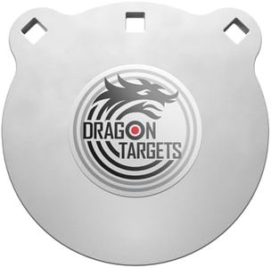 Dragon Targets 8" Gong AR500 Steel Shooting Target 1/2" Thick