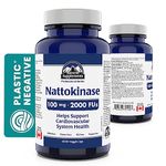 SUMMIT SUPPLEMENTS Nattokinase 2000 FU - High Potency Enzyme for Blood Flow & Pressure Support, 60 Veggie Capsules