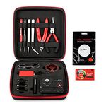 Coil Master DIYV3 Kit V3 Tool Set with Latest Coil Jig (V4)/521 Mini Tab V2 OHM Reader/Tweezers/Heat Resistant Wire Newest Tool Kit