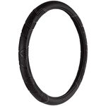 Dickies 39440P, Icon Black Heavy Duty Truck Steering Wheel Cover