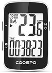 COOSPO Bike Computer GPS BC26, Bike Speedometer Wireless Cycling Odometer with Automatic Backlight Screen, Waterproof GPS Bicycle Computer sync with Strava, 20H Battery Life, Max Speed Warning