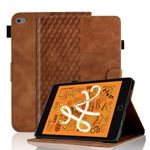 Vkooer Case for iPad MINI 5th Generation 2019 7.9 inch - iPad MINI 4/3/2/1 PU Leather Folio Flip Cover Smart Shell with Auto Sleep/Wake Multi Angle Viewing Stand, Brown