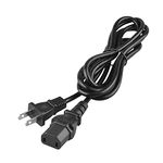 PKPOWER 2-Prong AC Power Cord Cable Lead Replacement for Polk Audio Model PSW111 PSW125 PSW505 PSW525 Subwoofer