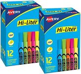 Avery Hi-Liter Desk-Style Highlight