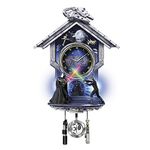 The Bradford Exchange Officially Licensed Star Wars™: Sith vs. Jedi Clock Fully-Sculpted Darth Vader And Luke Skywalker, Light-Up Clock And Lightsabers, With Star Wars Themed Music Exclusively From