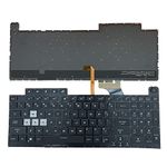 Siakoocty Laptop Replacement US Layout Colorful Backlight Keyboard for Asus ROG Stirx G17 G713 G713QR G713RX G713RS G713RC 2021 Strix G Series 0KNR0-691DUS00 V202926FS1