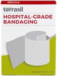 terrasil Hospital-Grade Wound Adhesive Bandages for Wounds, Cuts, Burns and to Prevent Infection - 2" x 18" Tape