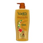 Dabur Vatika Ayurvedic Shampoo - 640ml | Damage Therapy | With Power of 10 ingredients for solving 10 hair problems| No Parabens | For all hair types