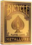 Bicycle Metalluxe Gold Playing Card