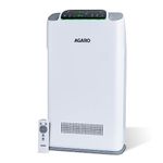 AGARO Imperial Air Purifier For Home, Bedroom, Green True HEPA Filter H14, Removes 99.99% Pollutants, Bacteria, Virus & PM 0.1 Particles, 7 Stage Purification, Covers 400 Sqft, 8500 Hrs Filter Life