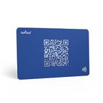 TAPiTAG Digital Business Card NFC Tag + QR(Blue)